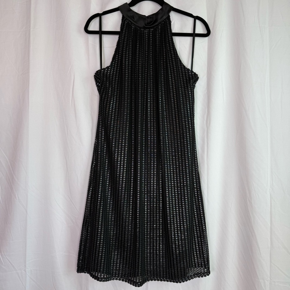 Laundry By Shelli Segal Black Sheath Cocktail Dress
